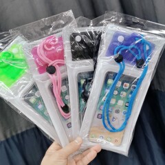 Best-selling quality inflatable PVC waterproof phone bag diving case universal airbag swimming photo touch waterproof case