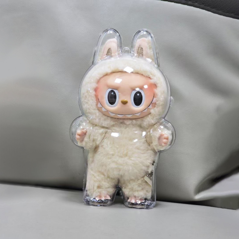 バブルマットspエナメルぬいぐるみSKULLPANDA冬楽章全透明アクリル保護カバー|undefined