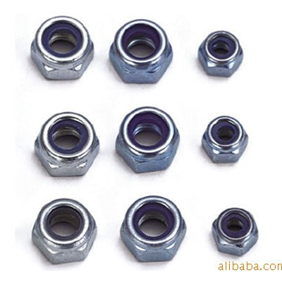 供应非金属嵌件六角锁紧螺母(图)