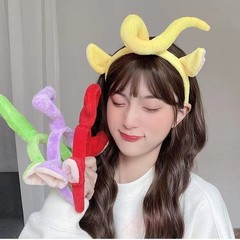 天線寶寶頭飾ins網紅可愛搞怪有趣束髮箍少女洗臉敷面膜發卡頭箍