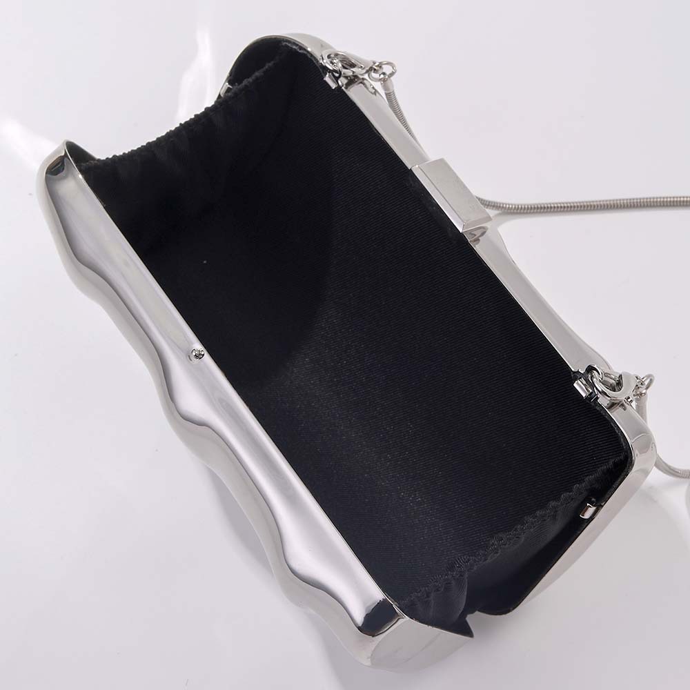 Borsa a tracolla da donna a forma di scatola di ferro – Borsa a tracolla retrò chic con tracolla regolabile, perfetta per feste serali, concerti e uso quotidiano_voghion.com