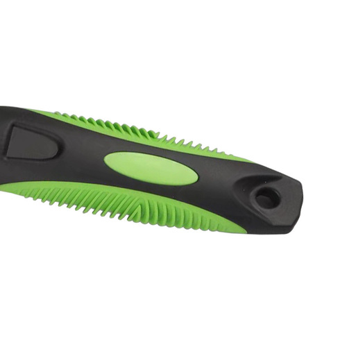Cross-border pet comb, stainless steel needle comb, large size, cat and dog automatic retractable self-cleaning comb, dehairing comb, pet supplies