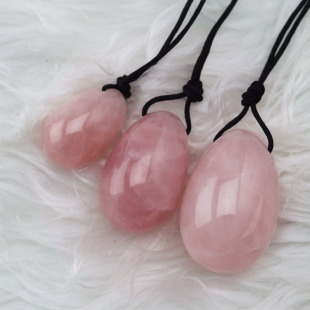 Natural red agate jade egg sapphire vulva egg tea crystal egg shape massage ball postpartum repair 3 pieces suit