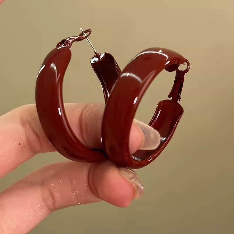 Серьги Retro golden, свадебный лёгкий люкс, высокое качество
