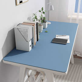 桌面工作垫工位ins书实木电脑办公桌保护垫防烫轻奢纯色键盘鼠标