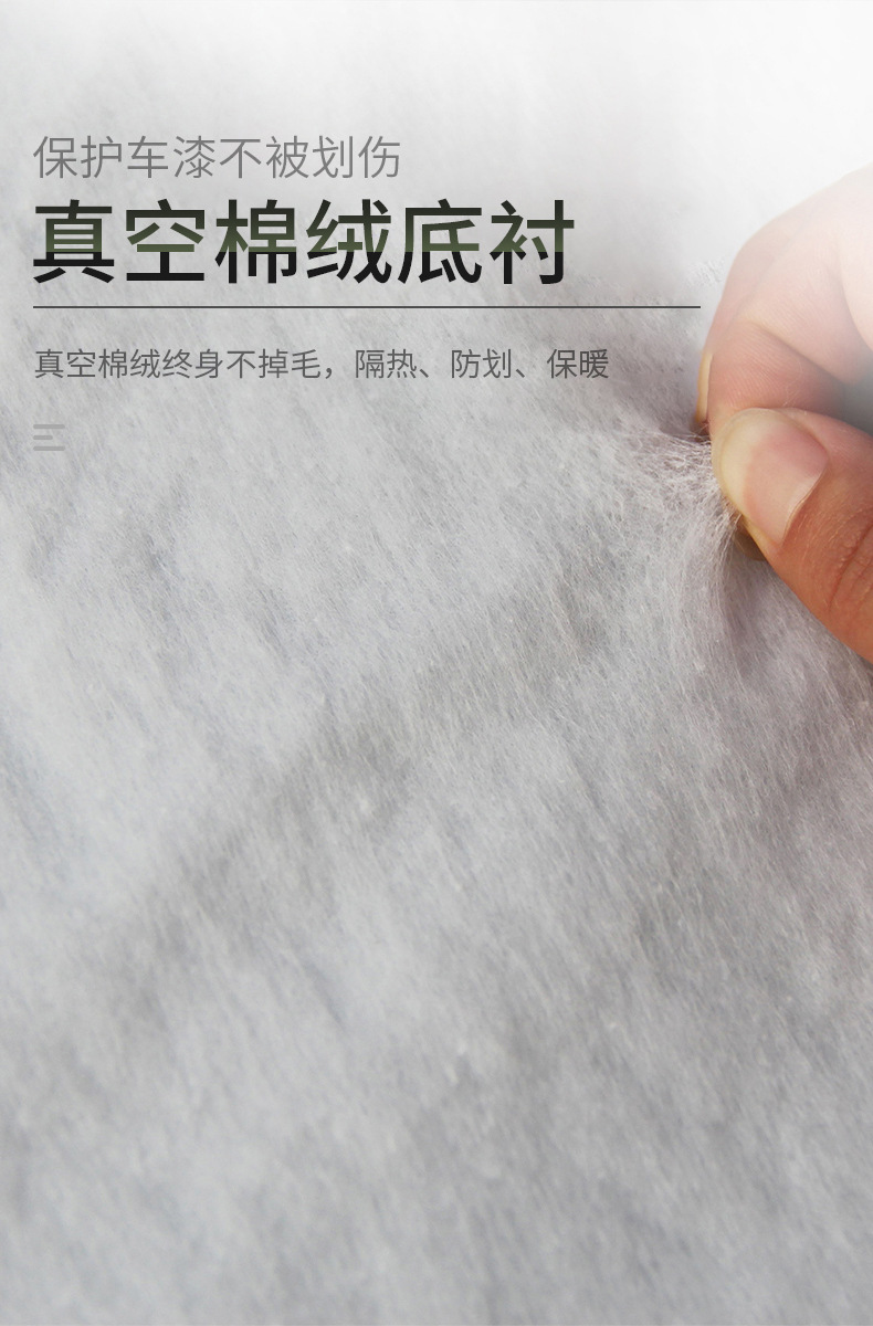 汽车用品车载车衣车罩避阳防雨遮雪铝膜棉绒加厚全罩车衣四季通用详情图8