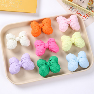 Fabric Puff Mickey Bow Tie Strawberry DIY Headwear Bow Hair Accessories Clothes Shoes Pillow Knot Socks Scarf Accessories