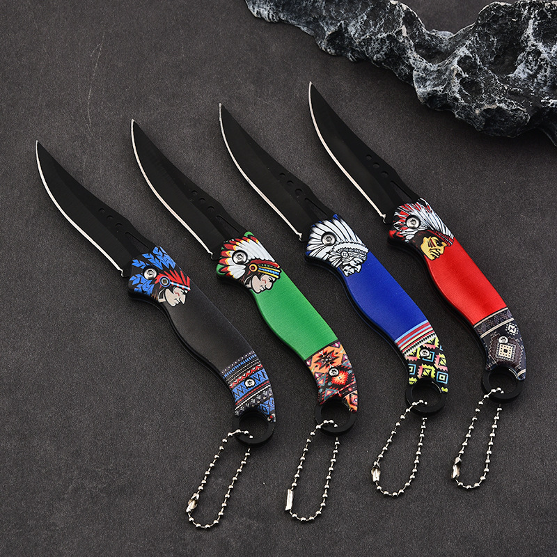 厂家户外折刀迷你折叠小刀随身便携折叠刀快递拆箱刀户外野营小刀