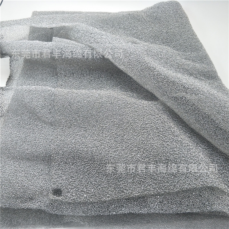 冷触媒泡绵活性炭空气过滤棉净化灰白色光触媒蜂窝海绵厂家直销
