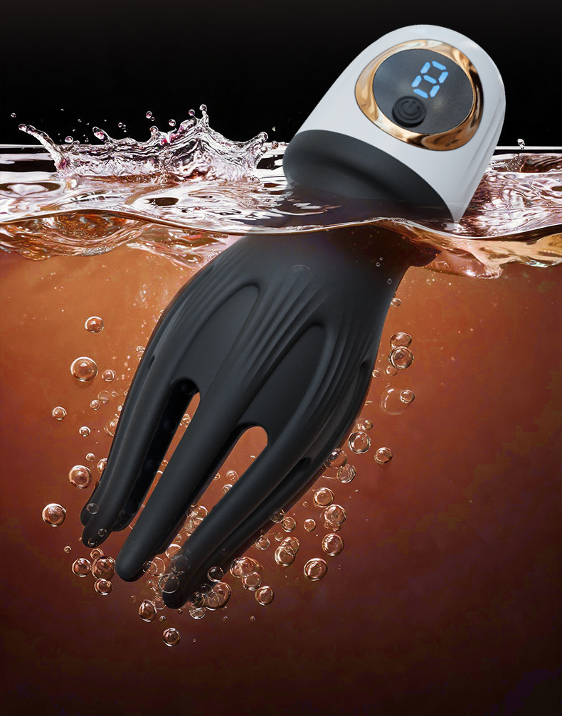 Swinging Magic Hand Powered Male Masturbator with Rotating Vibration and Glans Massage — detail image 24