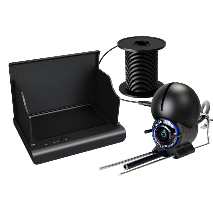 Bajo el agua buscador de peces Cámara HD conjunto completo monitor de pesca visual HD temperatura sensible profundo buscador de peces ancla pescado image 1