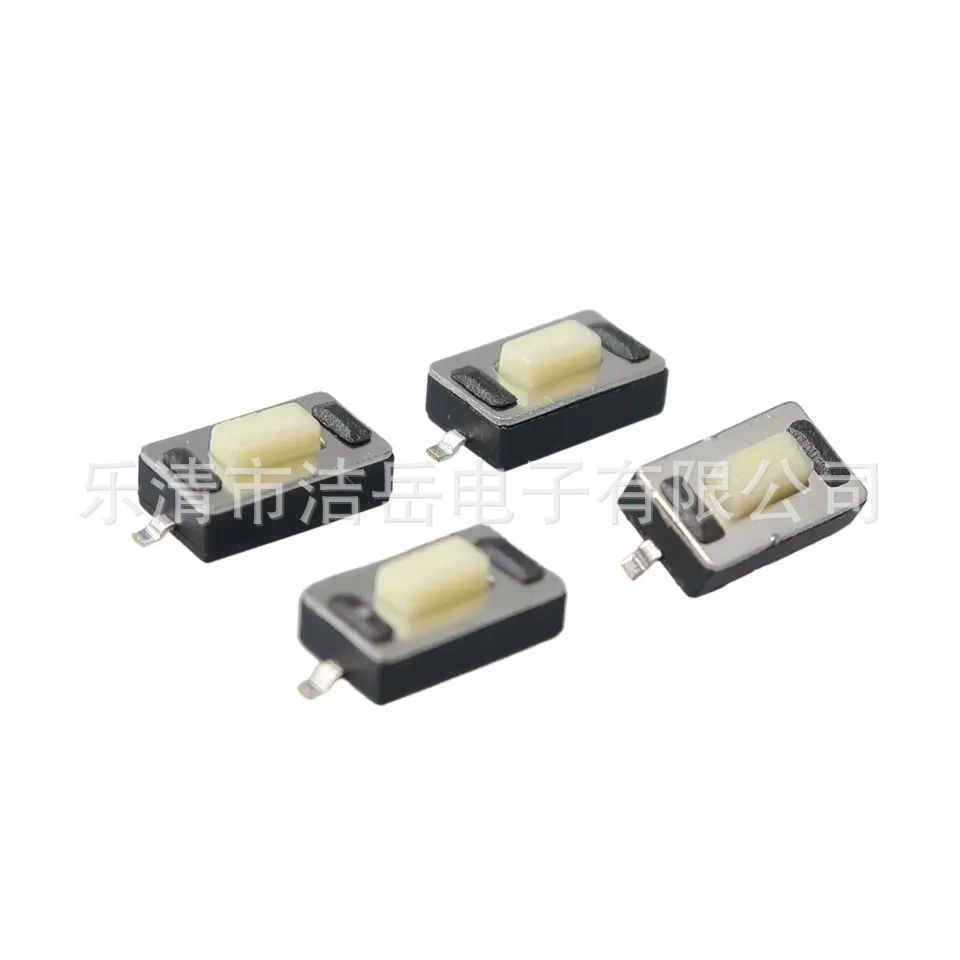 Сенсорный переключатель 3*6*2,5 H растягивающийся Однотипный двухножный кнопочный переключатель с накладной оплеткой