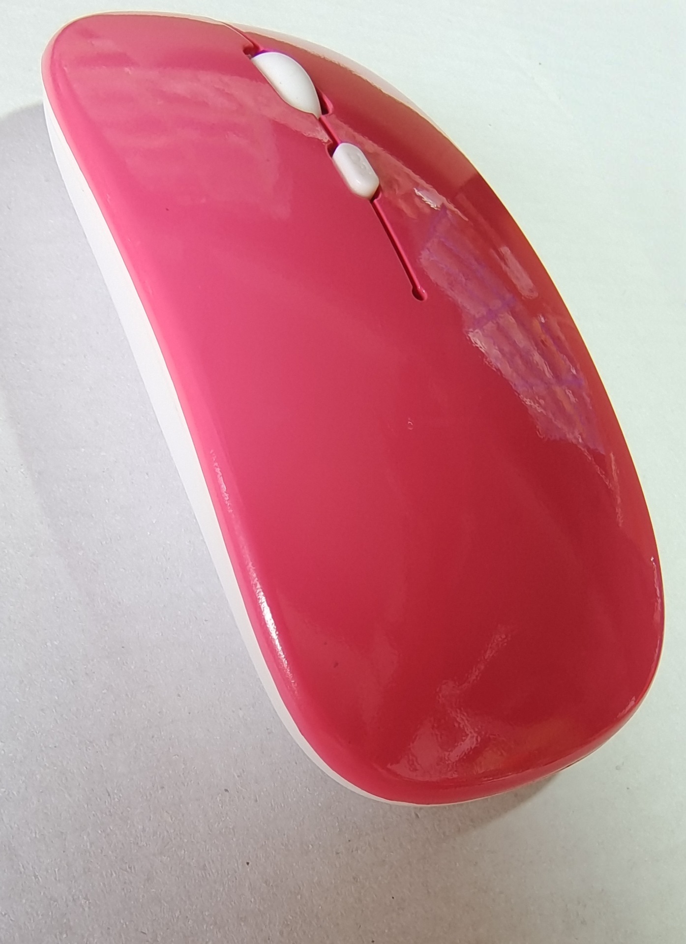 Fábrica directa transfronteriza nueva carga Bluetooth dual modo inalámbrico luminiscente computadora portátil de oficina ratón silencioso