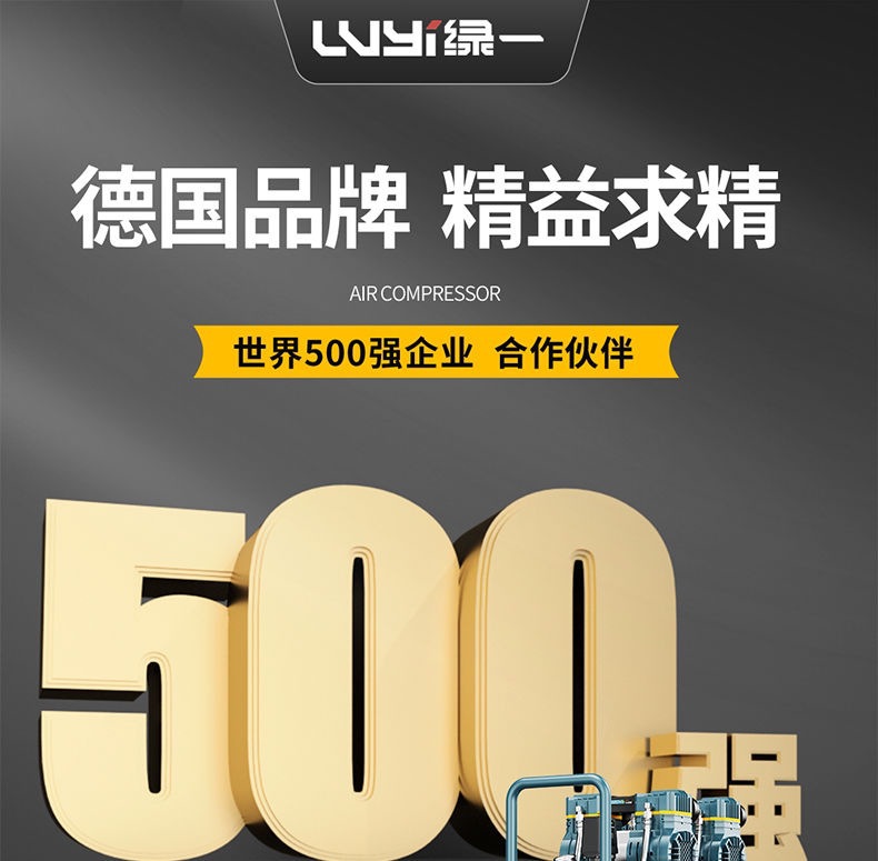 Oil-Free Air Compressor Silent Air Pump Industrial-Grade Air Compressor Small 220V Portable Woodworking High-Pressure Air Pump