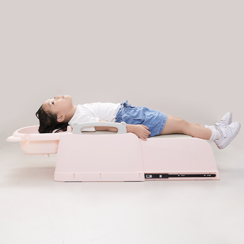 Champú para niños reclinable hogar retráctil cama de champú para bebés