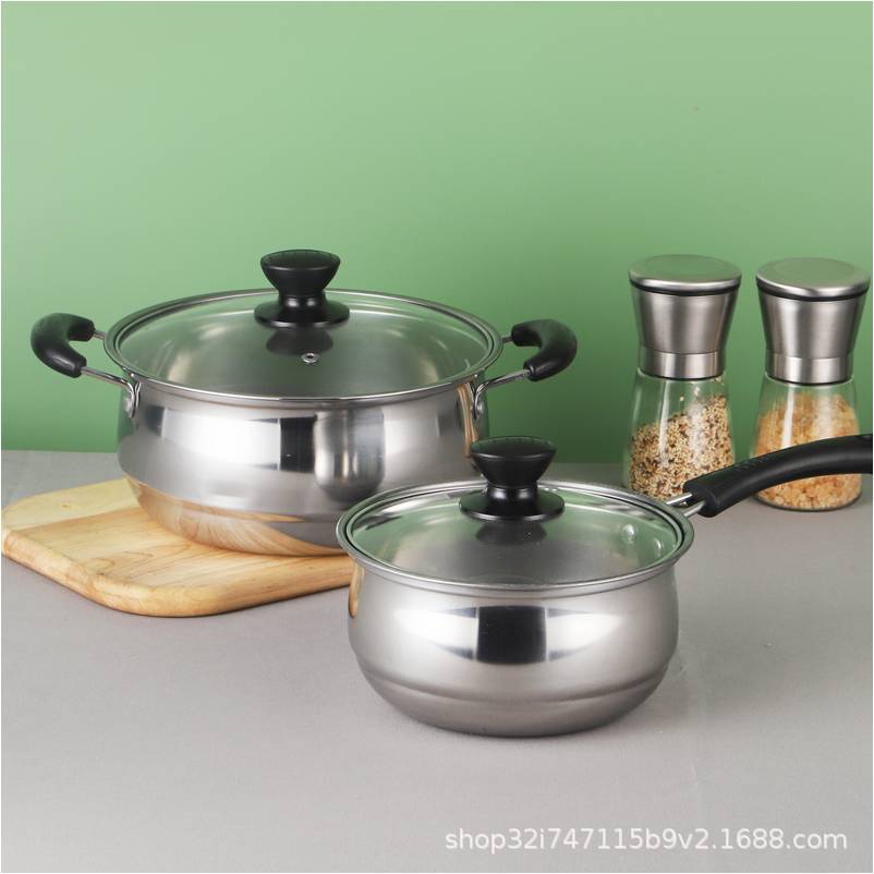 Sigangxing Kitchen Utensil Set B Type Sg-Xc082A Stainless Steel Household Multi-Functional Pot Set Gift