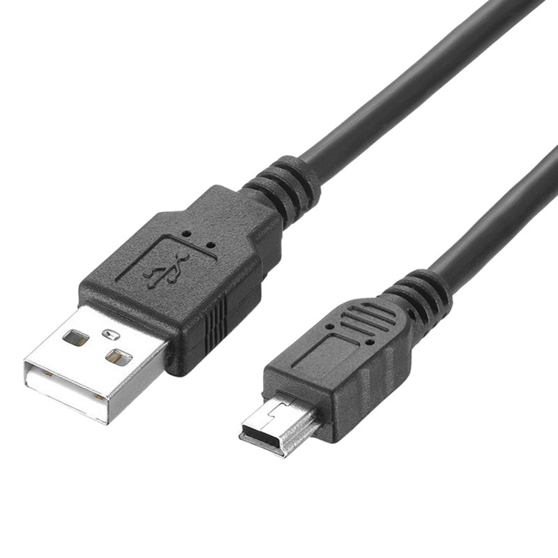 Cable de datos USB a mini5P v3, cable de carga para MP3, mini puerto T, disco duro móvil 5p, cable de carga para teléfonos de personas mayores