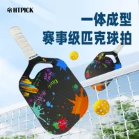 Пик ракетки HTPICK горячее прессование T700 матовое углеродное волокно T700 pickleball Интерьер