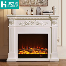 定 制1.2米欧式壁炉装饰柜客厅美式实木壁炉架电壁炉电视柜
