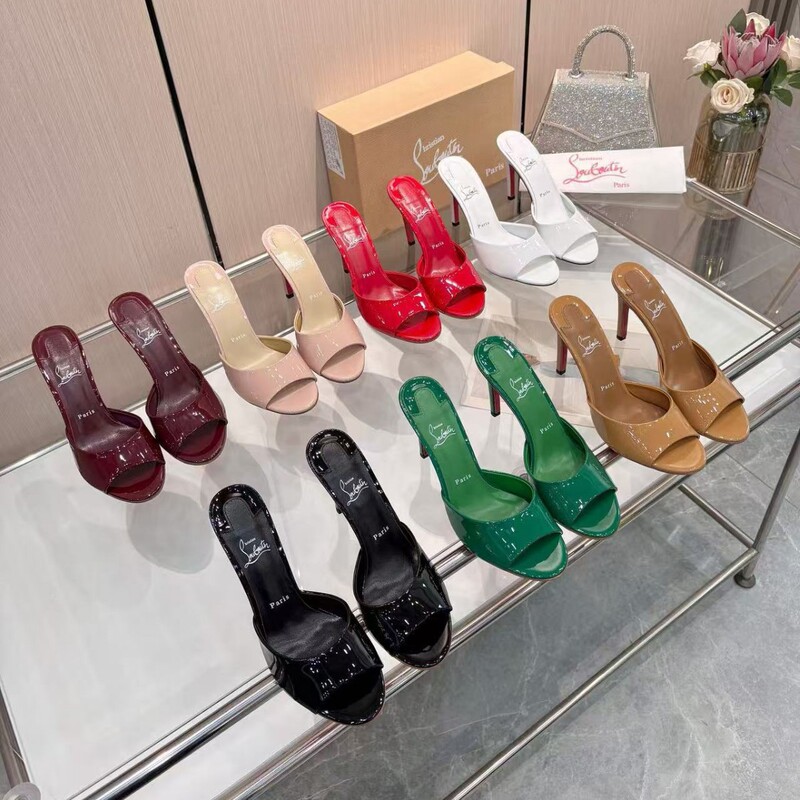 New Model One-To-One Replica Luxury High-End Women's Slippers Shipped from Guangzhou, High Quality, for Nigeria, Cambodia, Vietnam, Dubai