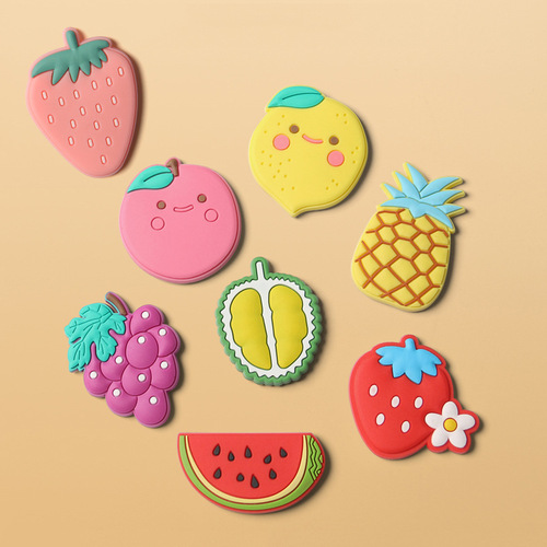 Creative cartoon cute personalized fruit fridge magnet 3D sticker magnet sticker magnetic sticker