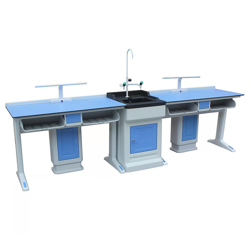 Middle and high school biological observation microscope laboratory equipment student test console physical and chemical ceramic plate desktop 5