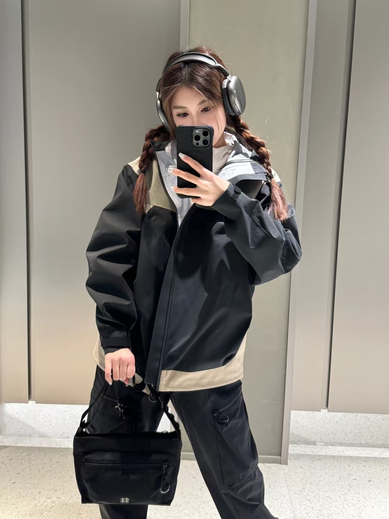 Nuevo clon dos árboles al aire libre montaña montar a prueba de viento impermeable tres abrigo de tela de montaña ropa de montaña