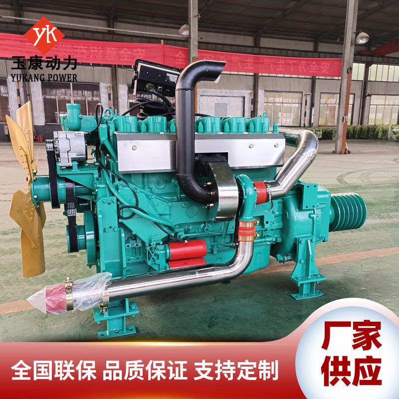 粉煤机专用动力 柴油发动机6缸水冷 粉碎机制砂机柴油机固定动力
