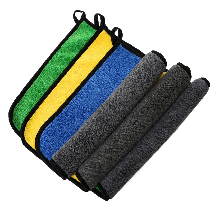 Cross-border car wash towel coral fleece fishing gear towel fishing towel towel hand towel pet car towel cleaning special