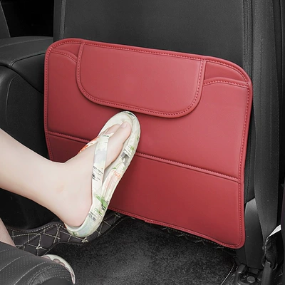 Car seat anti-kick cushion Chair back anti-kick pad
