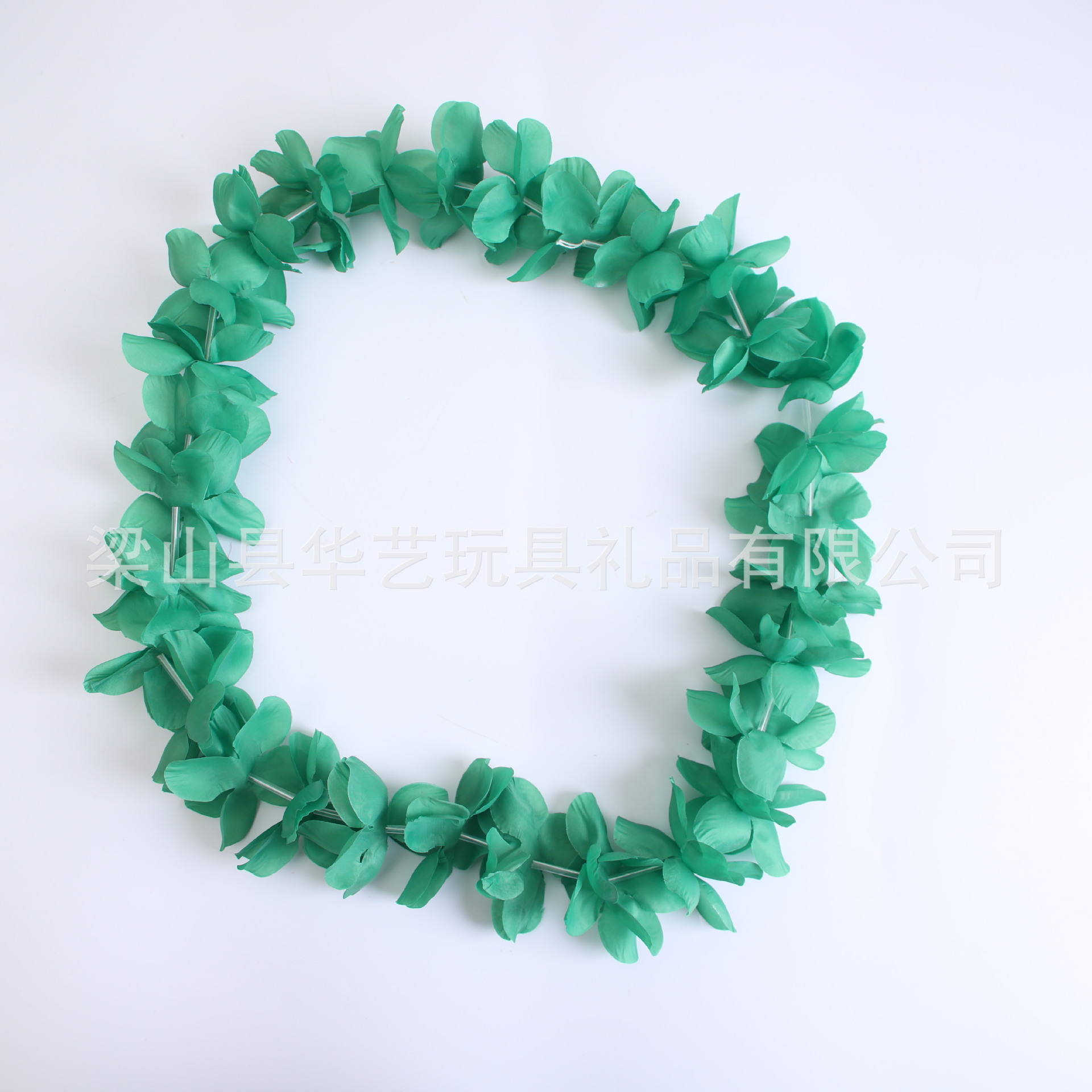 Fabricantes mayoristas transfronterizos no caen guirlandas hawaianas nuevas guirlandas de tela mejoradas engrosadas guirlandas de decoración de Navidad