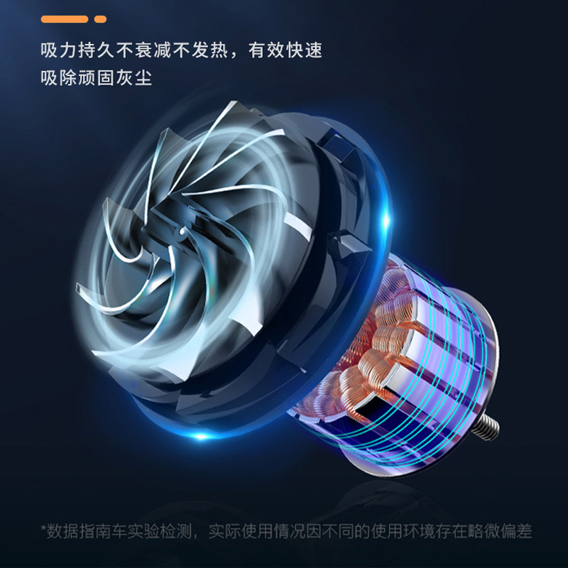 Car vacuum cleaner wireless charging car high power car small electric handheld household dust blower