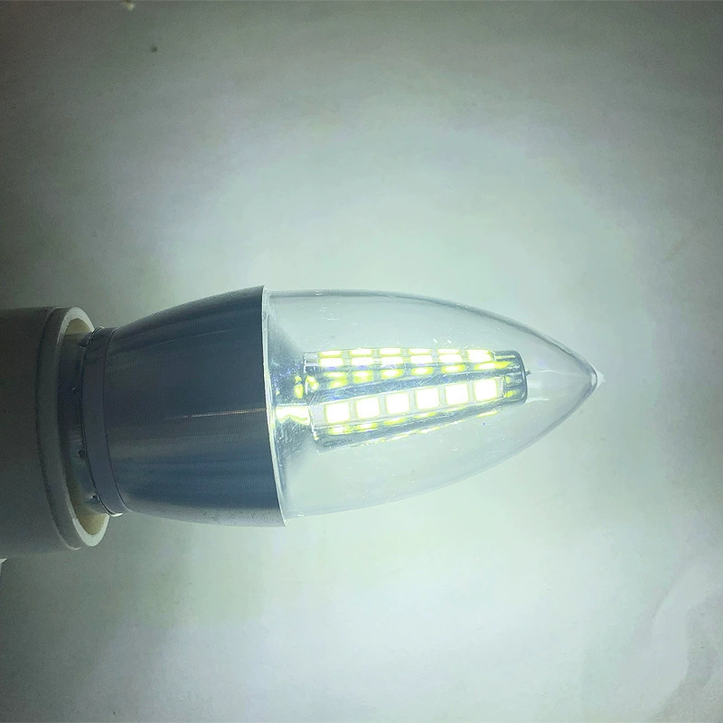 LED свеча, лампа, потолочный светильник, источник света, с винтовым цоколем, три цвета