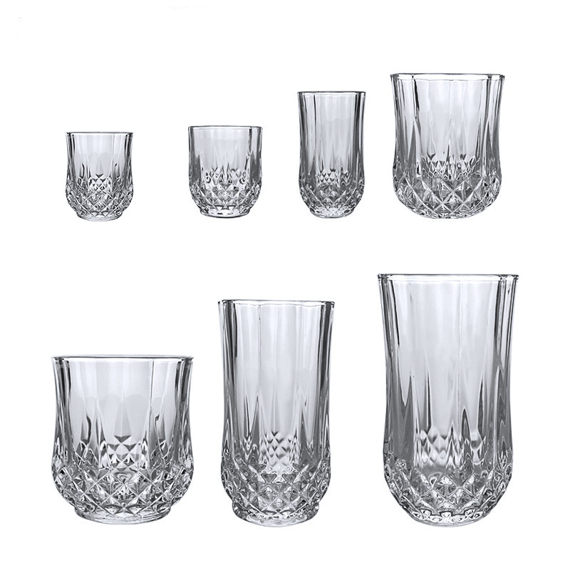 Taza de whisky con grapas de diamante, una o dos tazas de cerveza de alto valor de vidrio, tazas de cerveza europeas y estadounidenses, venta directa de fábrica