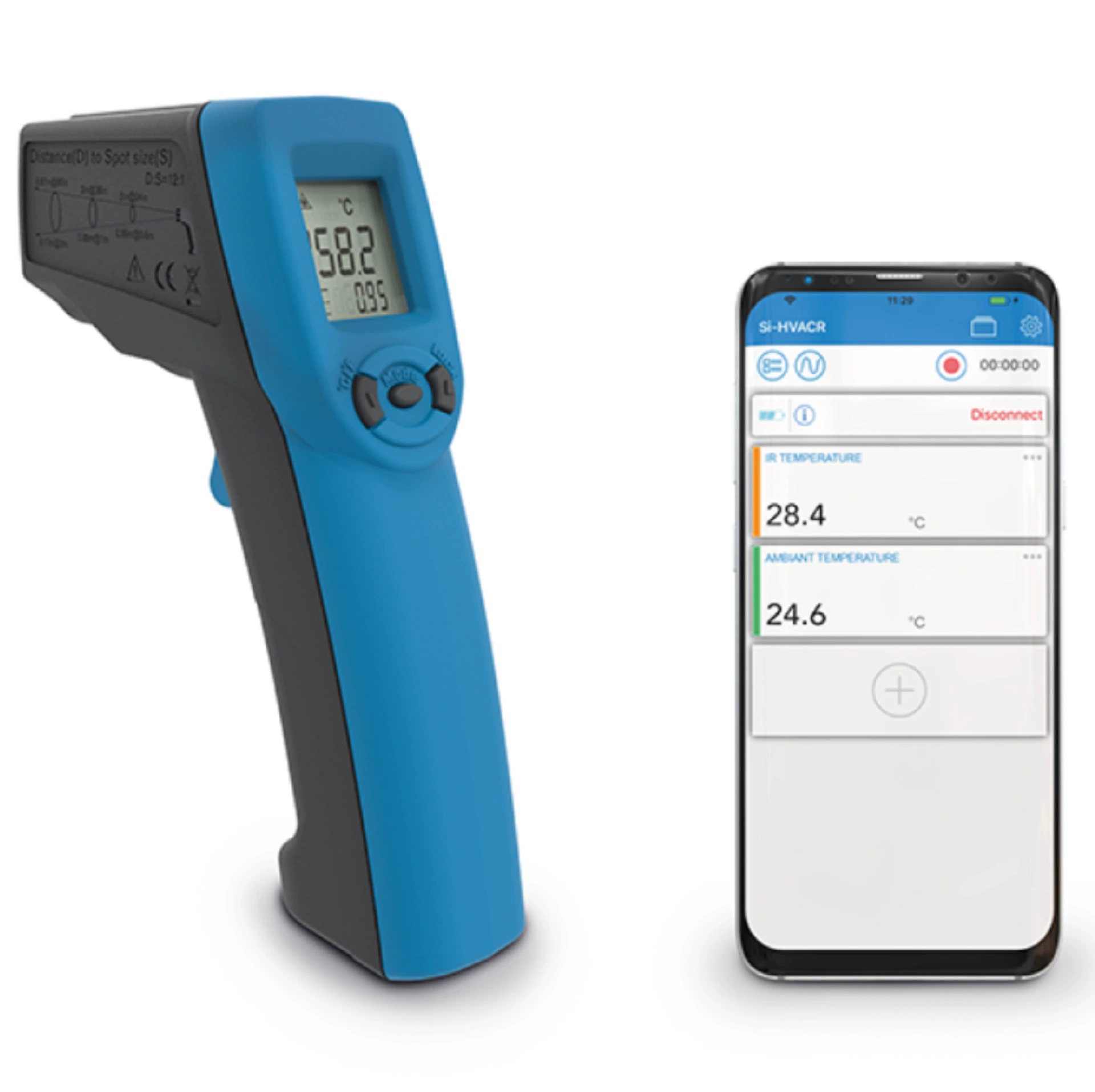 Sauermann SI-TI3 портативный инфракрасный термометр (-40 ℃ ~ 500 ℃)