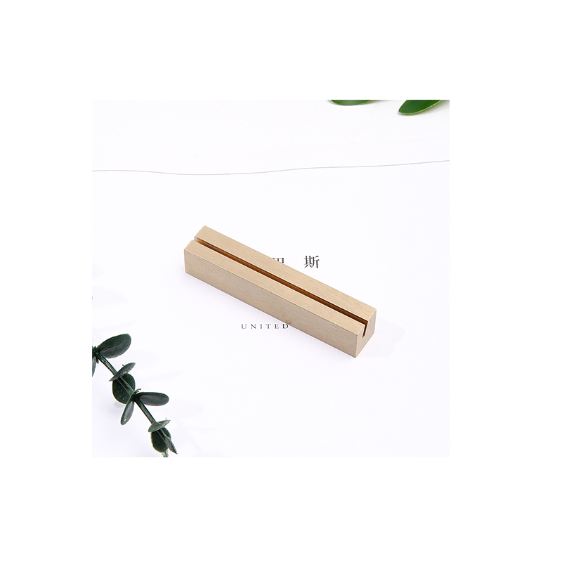 Barras de metal de latón geometría de tarjetas de visita escritorio decoración de foto soporte de tarjetas base de tarjetas simple estante de visualización