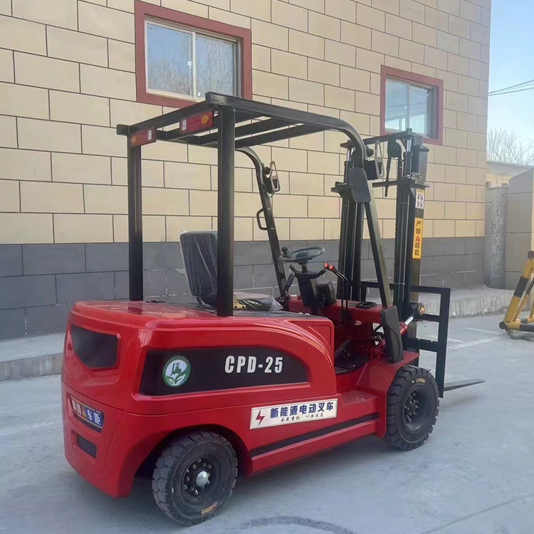厂家直供新能源1吨锂电池铅酸电池电动叉车 四轮座驾式电动叉车