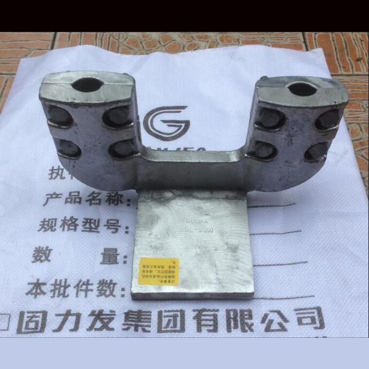 设备线夹SSL SSLG螺栓双导线设备线夹SSLG-4/400 SSLG-5