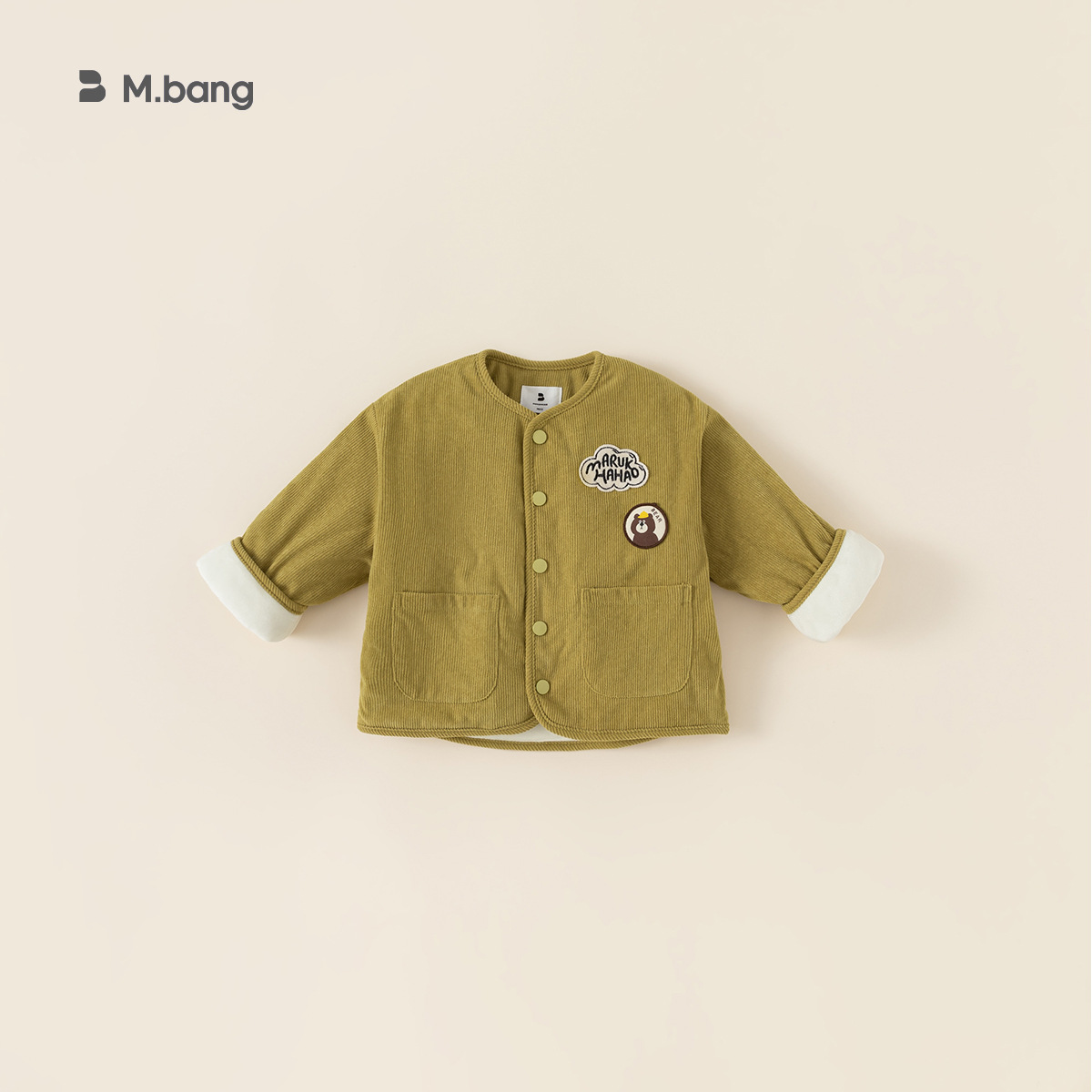Babycity ropa acolchada de algodón para niños de estilo coreano lindo oso estándar abrigo de invierno ropa acolchada de algodón caliente DY83114