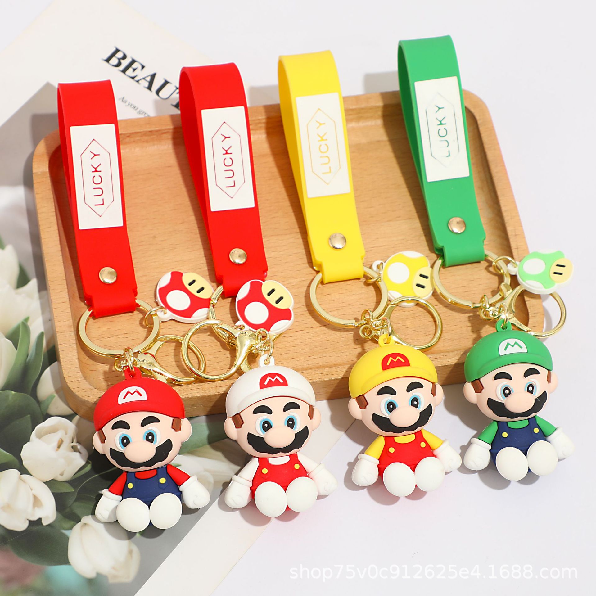 玛里奥钥匙扣 成品