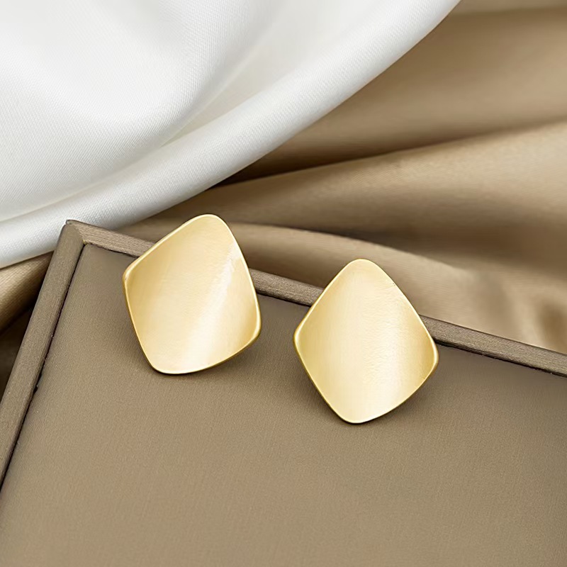 Matte geometric square small design brand sophisticated fashionable…