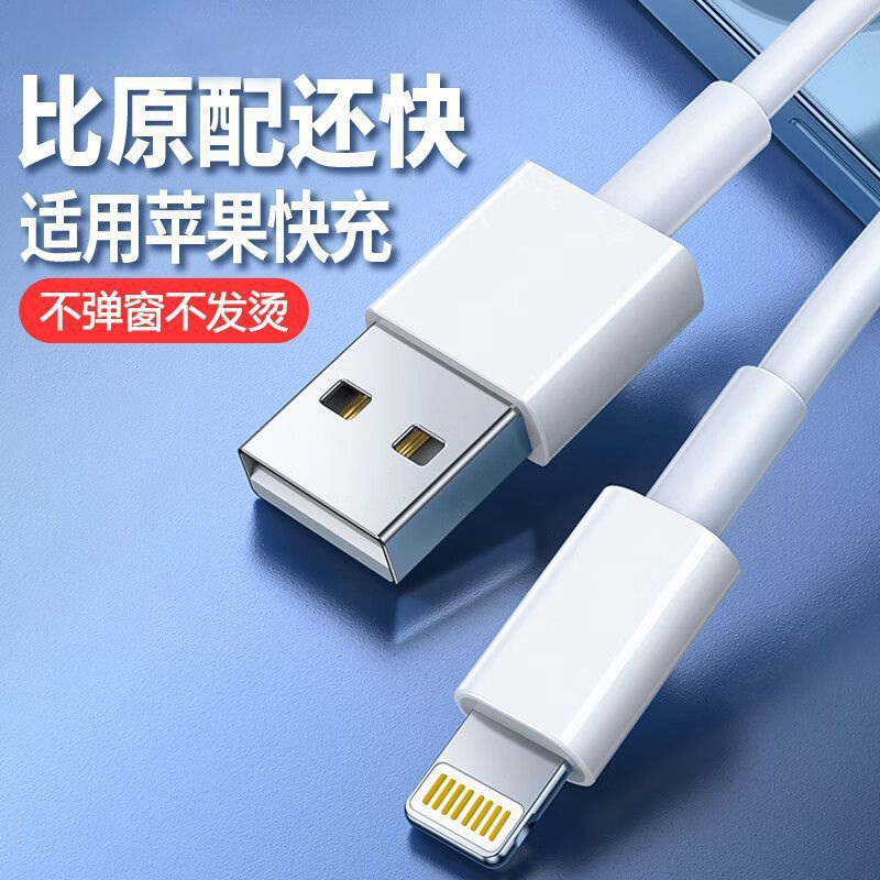 Applicable to Apple Universal Charging Line pd Fast Charging Line iPhone11/12/13/14xr/6s7p8ios Data Line