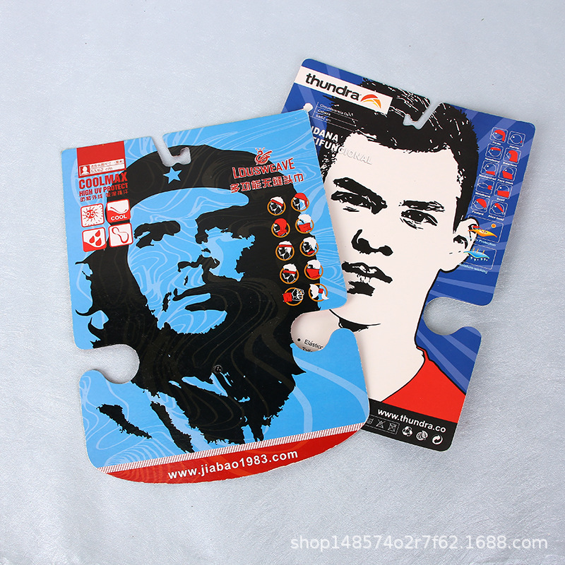 300克白卡三层裱覆哑膜百变头巾纸卡