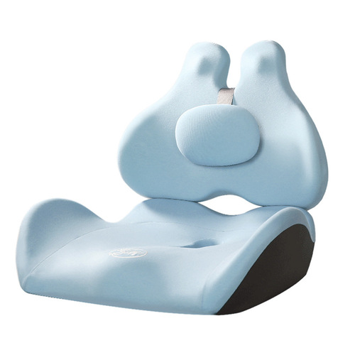 Office seat cushion memory foam split backrest beauty hip support waist relief long sitting comfort student back support