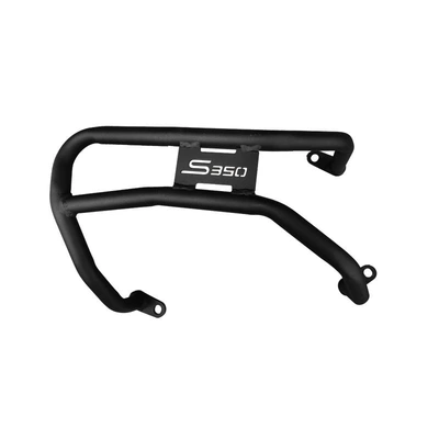 modification parts, Motorcycle bumper - black-matte-silencer-bumper