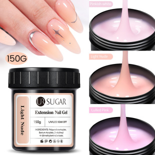 UR SUGAR 150g Large Capacity Painless Extension Glue Removable Model Glue Hard Seal Glue Gel