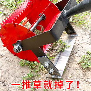 ✅ New Wheeled Hand Push Hoe for Weeding, Multifunctional Widened Hoe, Agricultural Soil Loosening and Tillage Machine