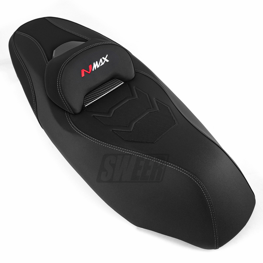 Suitable for 25-26 Models of Yamaha Nmax155V3, Non-Destructive Installation and Modification of Seat Cushion with Lumbar Support, Waterproof Seat Assembly