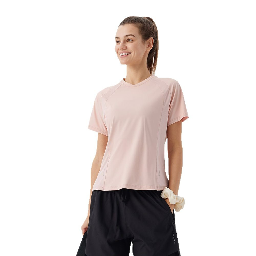 lulu camisa de yoga de mangas cortas, ropa de secado rápido, ropa de ejercicio de mujer, camiseta de secado rápido de mangas cortas, camiseta de mujer