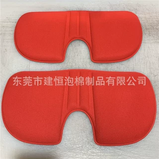 记忆海绵贴布热压成型座椅垫 矫正座椅海绵压型生产厂家